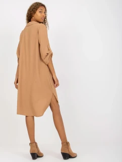 Šaty DHJ SK 16328.33 camel