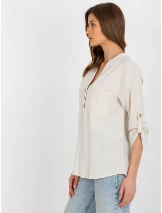 Košile WN KS VE51.30X světle béžová Košile WN KS VE51.30X světle béžová