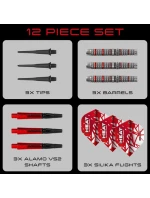 Šipky Harrows CHIZZY SERIES 4 90% softip Šipky Harrows CHIZZY SERIES 4 90% softip