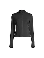 Dámská bunda CASALL Soft Touch Zip Jacket, černá