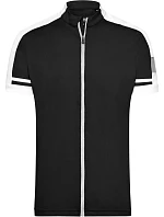 Daiber JN 454 Pánské cyklistické tričko se zipem 02.0454 black Daiber JN 454 Pánské cyklistické tričko se zipem 02.0454 black