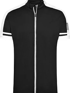 Daiber JN 454 Pánské cyklistické tričko se zipem 02.0454 black