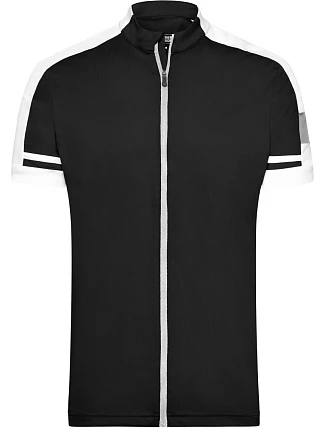 Daiber JN 454 Pánské cyklistické tričko se zipem 02.0454 black Daiber JN 454 Pánské cyklistické tričko se zipem 02.0454 black