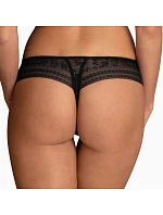Fleur tanga 1354 black - RosaFaia