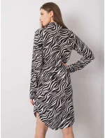 Šaty TO SK 1103 7.16P černobíle