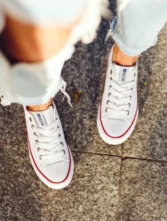 Dámké klasické tenisky Big Star - bílé