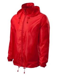 Windy větrovka unisex červená