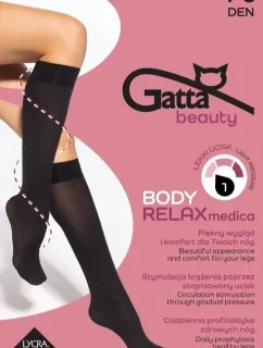 Podkolenky Gatta Body RELAX medica 70 den