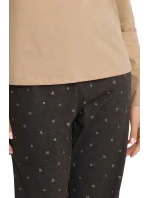 Dámské pyžamo 40936 Glam beige - HENDERSON Dámské pyžamo 40936 Glam beige - HENDERSON