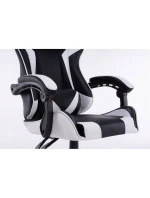 OTOČNÁ HERNÍ ŽIDLE REMUS BÍLÁ OTOČNÁ HERNÍ ŽIDLE REMUS BÍLÁ