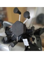 Držák a nabíječka telefonu FreedConn MC7C + držák na rám hlavy BM2R