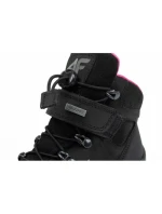 Dětská treková obuv HJZ21-JOBMW251 černá - 4F Dětská treková obuv HJZ21-JOBMW251 černá - 4F