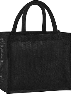 Westford Mill W 473 Jutová nákupní taška Midi 50.0473 black/black