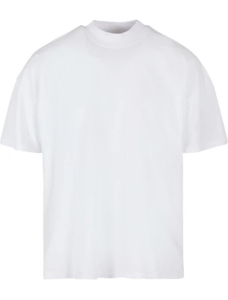 Build your Brand BY 230 Pánské tričko "Mock Neck" 56.0230 white