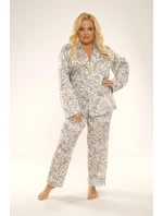 Pyžamo De Lafense 721 Aster long/r M-2XL