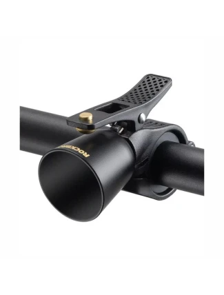 Hliníkový zvonek na kolo Rockbros černý pro děti