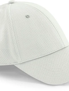 Beechfield B 196 6 panelová kšiltovka "Air Mesh" 53.0196 light grey