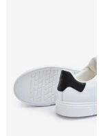 Pánské Sneakers Z Eko Kůže Big Star OO174115 Bílé