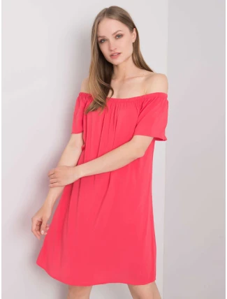 Šaty D73761M30145E korálová