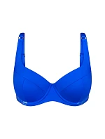 SUMMER TROPICS – Minimizer plavkový top pro perfektní podporu Triumph