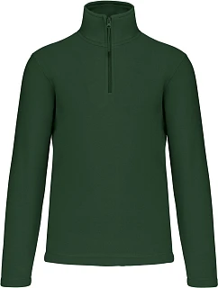 Kariban K 912 Mikrofleecová mikina s 1/4 zipem "Enzo" 20.K912 forest green