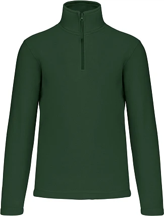 Kariban K 912 Mikrofleecová mikina s 1/4 zipem "Enzo" 20.K912 forest green