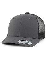 Flexfit 6606TNU 6 panelová kšiltovka "2-Tone Trucker" 55.06TU charcoal/black