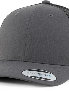 Flexfit 6606TNU 6 panelová kšiltovka "2-Tone Trucker" 55.06TU charcoal/black