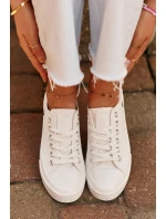 Klasické Dámské Tenisky Big Star NN274285 Bílé