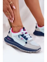 Dámské Sportovní Boty Na Platformě Big Star RR274A225 HI-POLY SYSTEM Modré