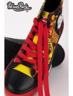 Tenisky Pol'and'Rock Festival X Big Star SS174501 Černo-Červené