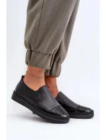 Dámské polobotky LR370 / 198017 Černá - S.Barski Dámské polobotky LR370 / 198017 Černá - S.Barski