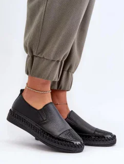 Dámské polobotky LR370 / 198017 Černá - S.Barski