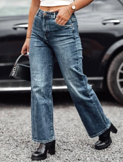 Dámské džínové kalhoty WESTCODE wide high rise blue FashionStreet UY2212
