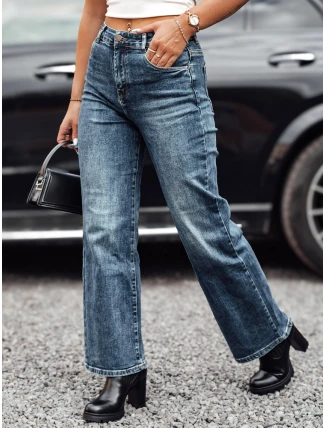 Dámské džínové kalhoty WESTCODE wide high rise blue FashionStreet UY2212