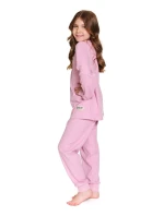 Dívčí pyžamo 7351 papaya - Doctornap