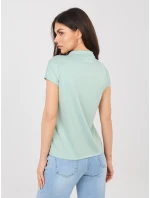 Tričko D17029M02856A pistácie