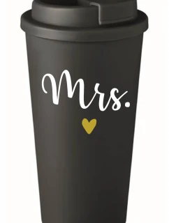 MRS. - černý termohrnek 475 ml