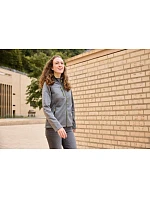 Daiber JN 1147 Dámská 2-vrstvá melanžová softshell bunda 02.1147 dark melange/yellow Daiber JN 1147 Dámská 2-vrstvá melanžová softshell bunda 02.1147 dark melange/yellow