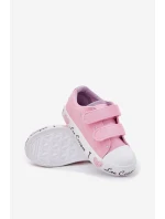 Dívčí Tenisky Na Suchý Zip Lee Cooper LCW-25-02-3265K Růžové