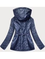 Modrá dámská bunda s prošíváním (BR0121) Modrá dámská bunda s prošíváním (BR0121)