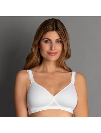 Selma soft podprsenka košíčky se spacer-výztuží 5631 white - RosaFaia