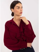 IT KS košile 26967.28 bordó IT KS košile 26967.28 bordó