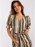 Šaty LK SK 507468 1.20P khaki Šaty LK SK 507468 1.20P khaki