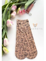 Dámské vzorované ponožky Magnetis lycra 20 den