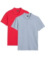 Pánská polokošile 4F (SADA 2 KOŠILÍ) 2P-SS-4FWSS25TPTSM407-92S Pánská polokošile 4F (SADA 2 KOŠILÍ) 2P-SS-4FWSS25TPTSM407-92S