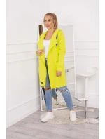 Zateplená bunda s kapucí pistáciová