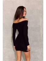 Večerní šaty SUK0446 černé - Roco Fashion Večerní šaty SUK0446 černé - Roco Fashion