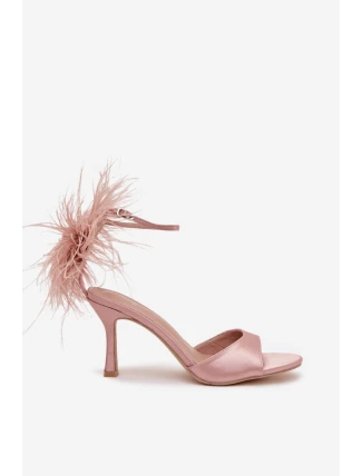 Sandály na podpatku  model 222266 Step in style