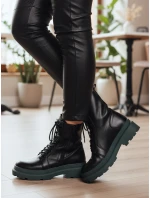 Dámské vázané boty HARDSTEP černé FashionStreet ZY1304